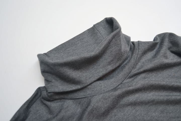 タートルネック 　メンズ　長袖　極上やわらかトップス XS~XXL