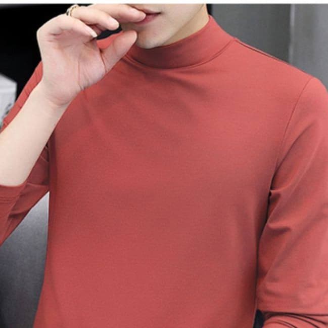 タートルネック 　メンズ　長袖　薄手ニット メンズ　大きいサイズ　ぽっちゃり対応　S~5XL