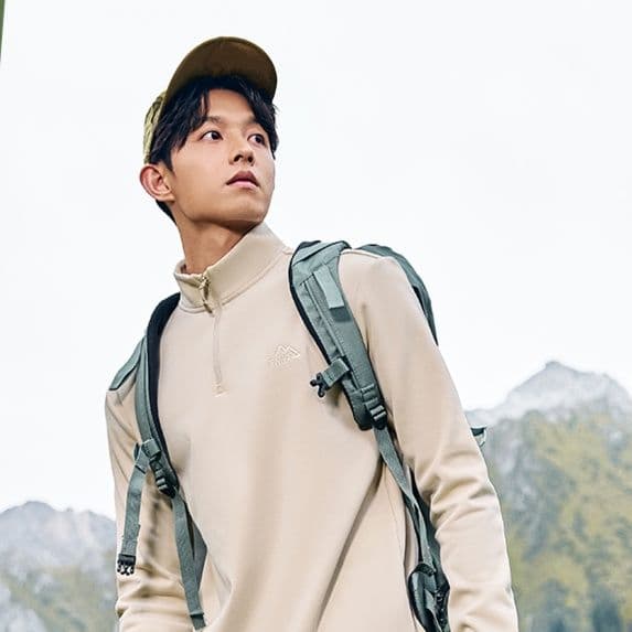 タートルネック メンズ　メンズ　長袖　　山岳ハーフジップ 保温プルオーバー S〜3XL