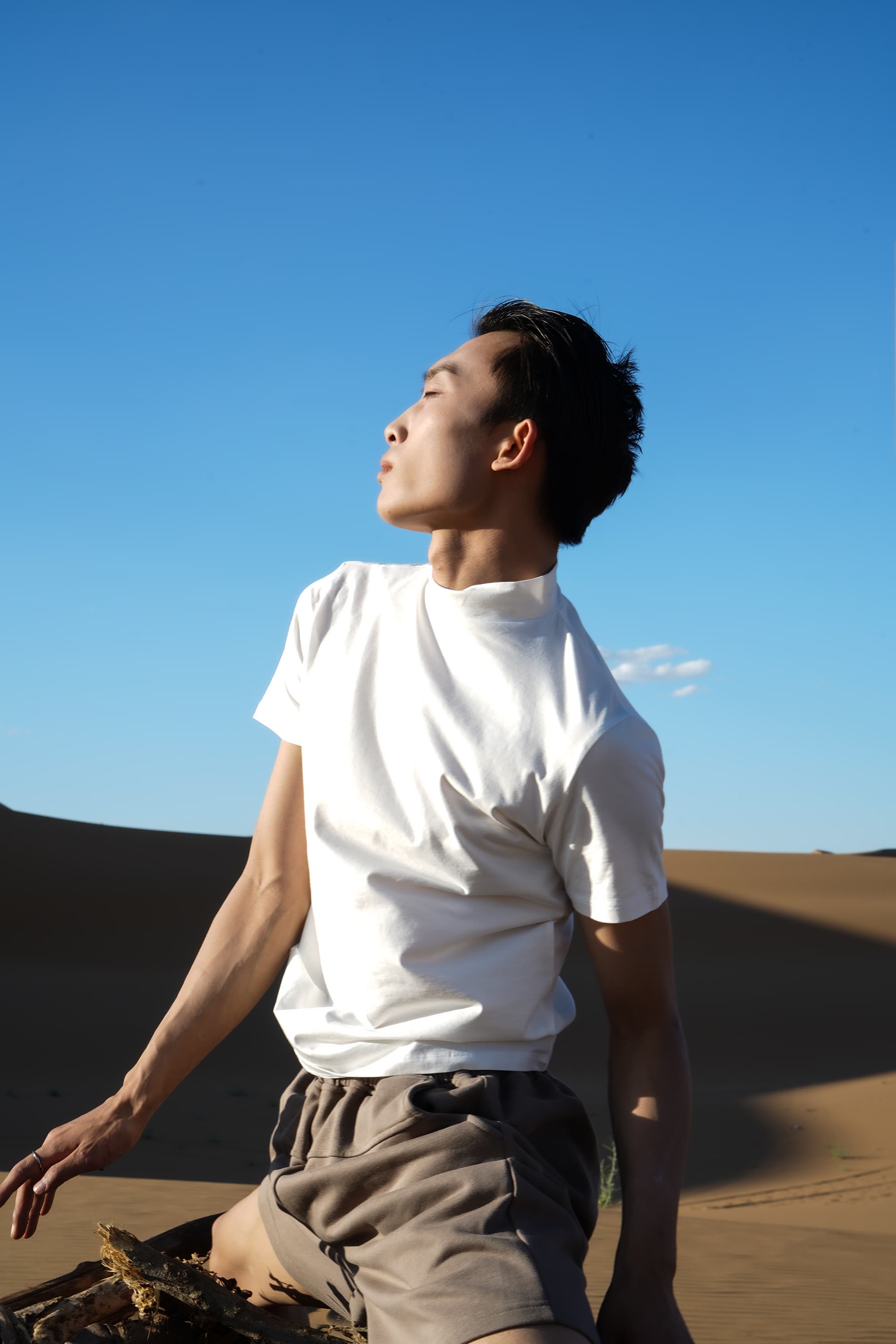 タートルネック　メンズ　半袖　すっきり着こなしインナーシャツS〜XL