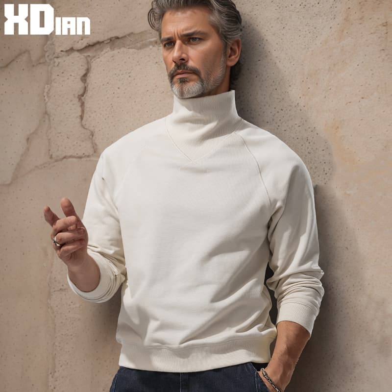 タートルネック　メンズ　長袖　クラシック スタイル  スウェット　　M~2XL