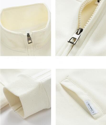 袖ライン入りハーフジップタートルネックトレーナー　メンズ　M〜3XL