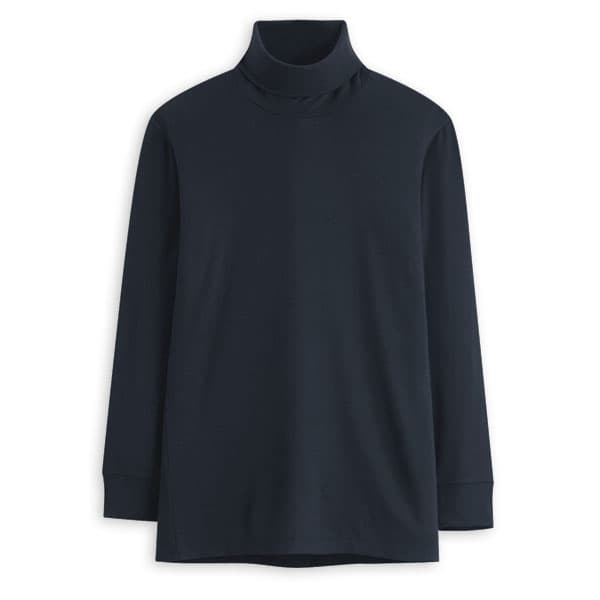 タートルネック 　メンズ　長袖　極上やわらかトップス XS~XXL