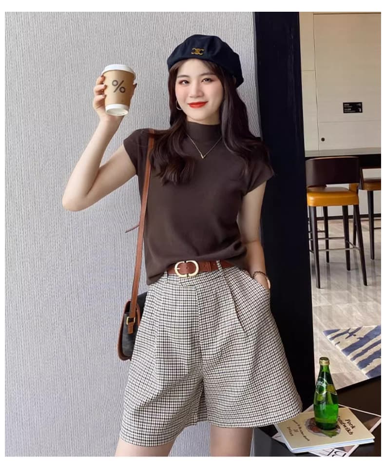 タートルネック レディース 半袖 シンプル半袖トップス M〜2XL