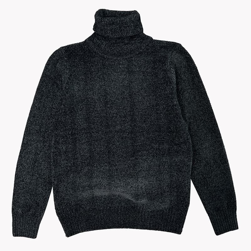 ふんわり起毛素材の上質タートルネックセーター メンズ 大きいサイズ ぽっちゃり対応 M~4XL